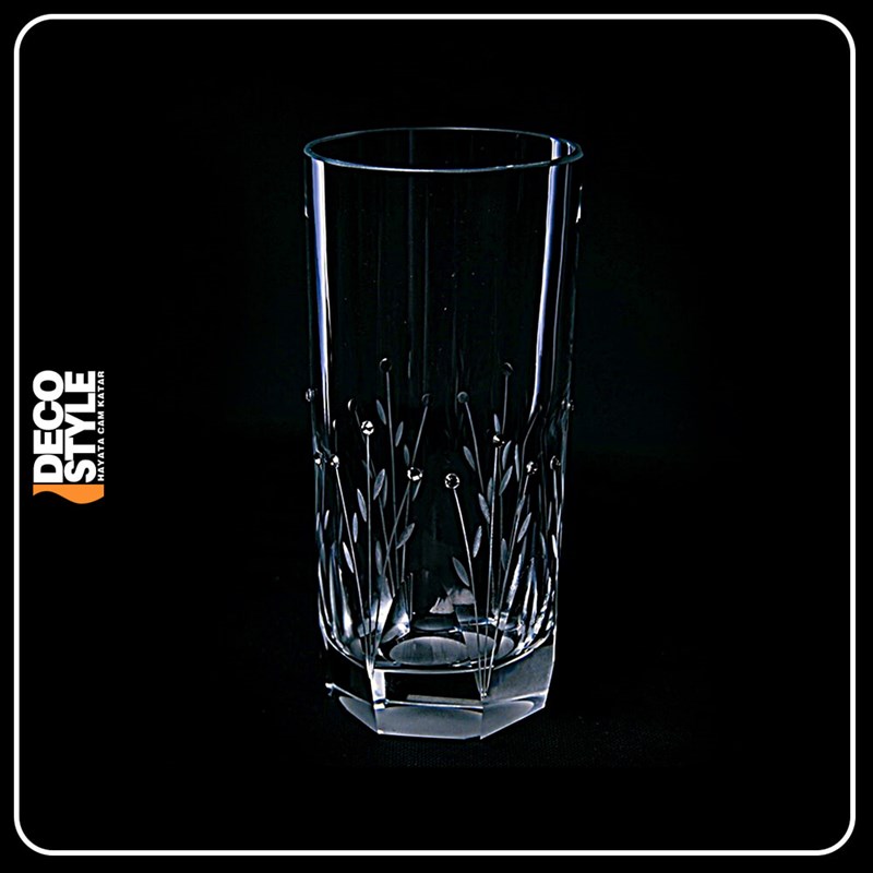 Meşrubat BardaklarıDecostyle kristal dekor rakı bardağı 1 adet